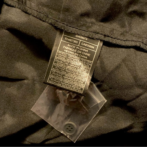 Bb Dakota long sleeve ruffled mini dress, black, size M - Picture 5 of 6